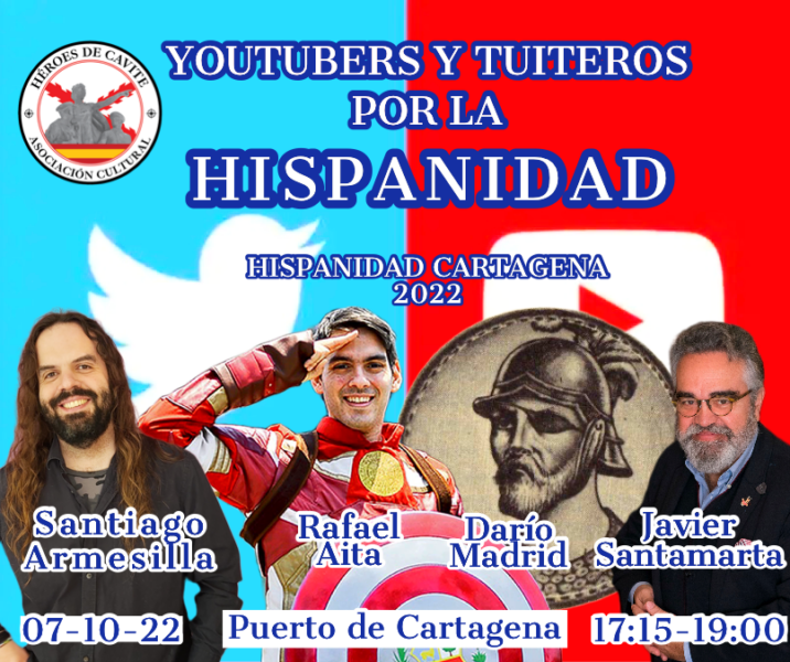 Mesa redonda: Youtubers y tuiteros por la Hispanidad 125 B872E9C5 E3C2 459D A660 DB443C2B7972